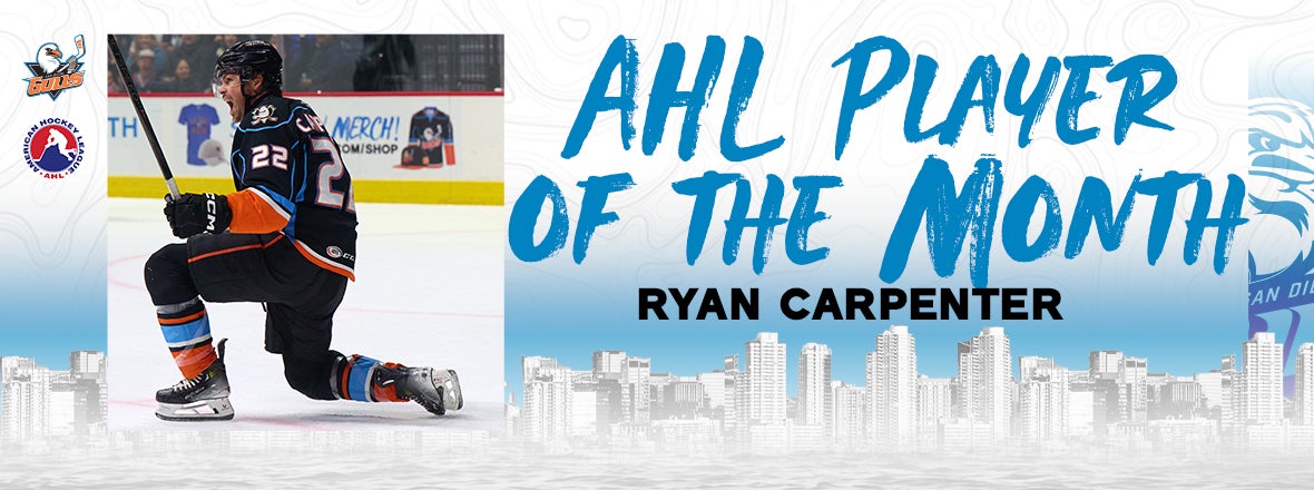 Carpenter named Player of the Month