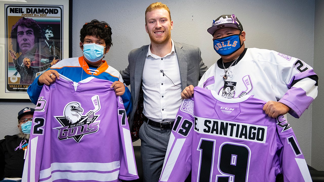 2022-23 Authentic Hockey Fights Cancer Jersey – San Diego Gulls Shop